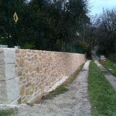 mur exterieur allee imitation pierre azurprorenov